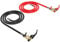 EDECOA 150cm 25mm² Inverter Battery Cables 1.5m With Terminal Connectors for RV, Truck, Motorcycle, Marine, Solar System