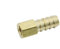 LTWHOME 1/8 Zoll BSPP Messing Kupplung/Adapter BSPP weiblich x 10 mm (3/8) Benzinschlauch Benzin Wasser (5er Pack)