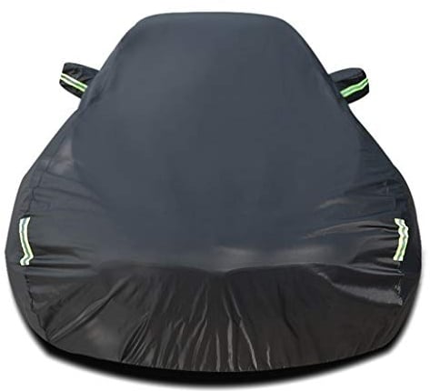 SjYsXm Maßgeschneidert Abdeckplane Kompatibel mit Mercedes-Benz C-Klasse 1994-2024 Limousine Coupe Cabrio/CLA-Klasse 2013-2024 Coupe/CLK 1997-2010, Wasserdicht Autoabdeckung Wetterfest Autoplane