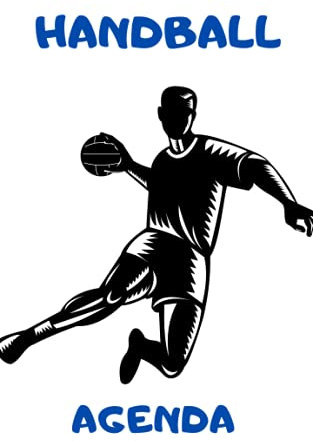 Agenda Scolaire de 300 pages / 2021 2022 / 1 jour par page / Avec emploi du temps - Repertoire - Notes - Suivi des résultats scolaires - Vacances et ... 21 22: Couverture : Sportif Joueur Handball