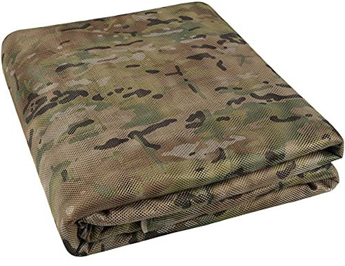 scosao Filet Camouflage Chasse, Bâche de Camouflage Militaire, Voile de Camouflage 300D, pour Tree Stand et Camping, Soleil en Plein Air, Décoration, Sniper,Camo,2