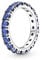 PANDORA Ring Timeless funkelnde Reihe silber, blaue Kristalle 190050C02 56