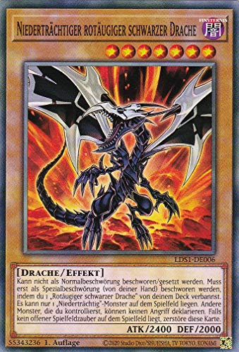 LDS1-DE006 - Niederträchtiger rotäugiger schwarzer Drache - Common - Deutsch - 1. Auflage