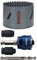 Bosch Professional Hole Saw HSS Bi-metal for standard adapter (for various materials, Ø 73 mm) + 4 pcs. Power Change Plus Starter Kit Set