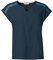 VAUDE Women's Skomer V-Neck T-Shirt II - Hybrid T-Shirt für Damen - Wandershirt - pflegeleicht, 36