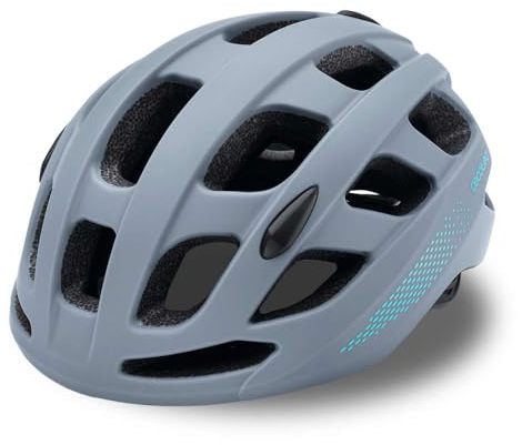Cecotec Fahrrad- und Elektroroller-Helm Größe S-M BrainGuard Sprinter Grey S-M (55-59 cm), Grau, Höchste Sicherheitsstandards, Atmungsaktiv, Leicht, Verstellbar, Komfortabel, Ergonomisch