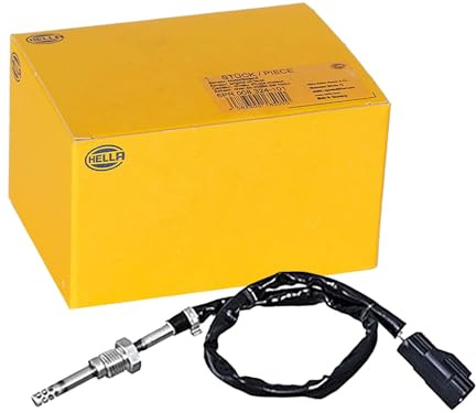 HELLA 6PT 010 376-401 Sensor, Exhaust Gas Temperature - 2-Pole - Screwed - Cable: 390 mm
