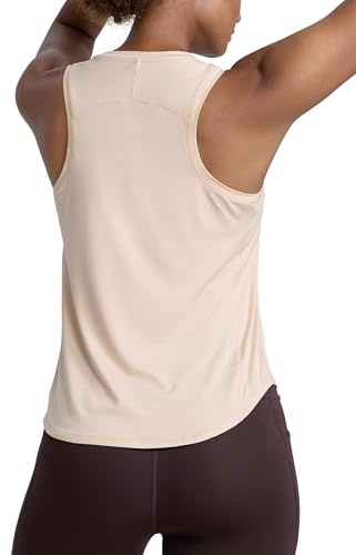CRZ YOGA Lightweight Racerback Tank Top White Opal 16
