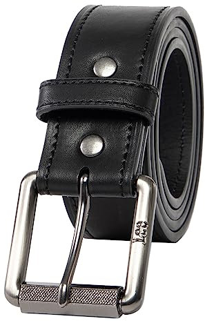 Lee Herren-Gürtel, klassisch, lässig, für Jeans, Schwarz, 44 (waist 41-42)