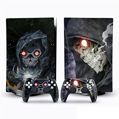 YANHAO Konsole ladestation Skin Für PS5 Skin Disc Edition Anime Console Und Controller Vinyl Cover Skins Wraps Für PS 5 Disc Version 08147 Skins Wraps Geschenk (Color : 1)