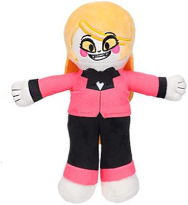 Zhongkaihua Hazbin Hotel - Almohada de peluche de Charlie Morningstar de 25 cm, de algodón PP de anime, suave, relleno de bolsa de peluche