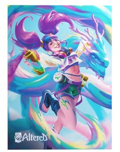 Gamegenic | Altered Nevenka Art Sleeves | Trading Card Game Accessories