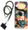 WUACYEAMING Hülle für iPhone 6 / 6S,Mode Chic Muster Ultra Dünn TPU Silikon Schutzhülle Slim Case Cover Anime Pilot Rakete+1*Tragbares Universal-Lanyard