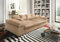 Fun Möbel Big Sofa Couchgarnitur Megasofa Riesensofa Arezzo Kunstleder Madryt (Creme)