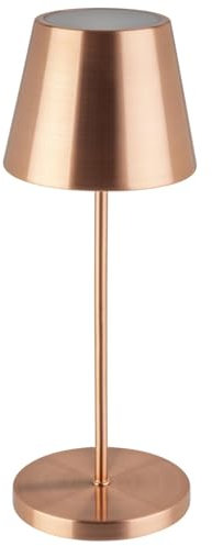 APS 17010 MERLE Kabellose USB-C Tischleuchte, Fartemperatur und Helligkeit einstellbar, spritzwasssergeschützt IP 54, inkl. Dockinstation und Fernbedienung