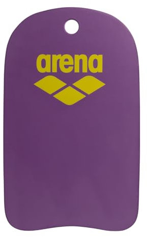 Arena Uni Erwachsene Club Kit Swim Kickboard für Männer und Frauen Schwimmtrainingshilfe Schaumstoff Boogie Board Pool Floats Übungsgerät, Pflaume Lila/Lime