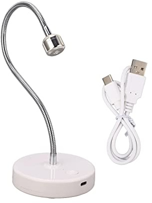 Professional Gel Polish Dryer Quick Drying Nail Curing Machine 3W Gel Polish Drying Lamp Adjustable Angle LED Light Chips ABS Material for Home Salon Nail Art