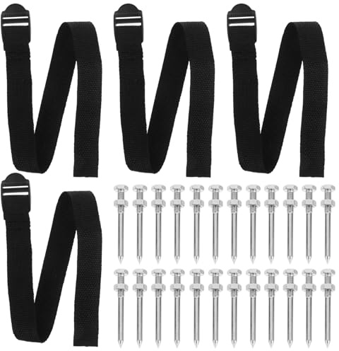 UPKOCH Scarpe Arieggiatore con Chiodi Cinturini Regolabili e Punte Robuste per Aerazione Terreno Accessori Duraturi per Giardinaggio Migliora e Assorbimento Nutrienti