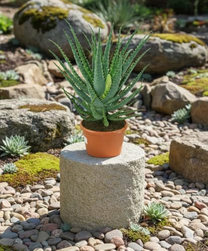 Aloe arborescens,große kräftige Heilaloe,20er Topf,ca.45cm hoch