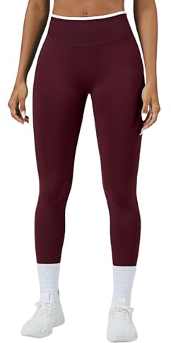 Yogahose Damen Butt Leggins Bootcut Jogginghose Jazzpants mit Bauchkontrolle Sporthose Lang Yogahose High Waist Trainingshose Freizeithose für Jogging Training Pilates