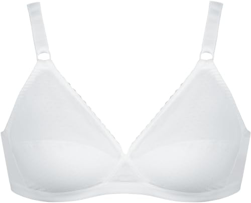 Nur Die Komfort BH bügelloser Softcup-BH Bra weich bequem mit Spitze Kreuzschnitt-Technologie für starken Halt Damen