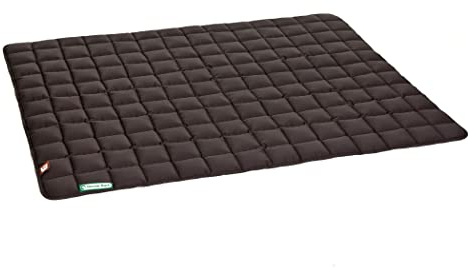 Doctor Bark Hundedecke – weiche, hochwertige Hundematte für sehr große Hunde, robuste Indoor-Outdoor Liegedecke, waschbar bis 95 °C (Gr. XXL, 140x110 cm, Braun)