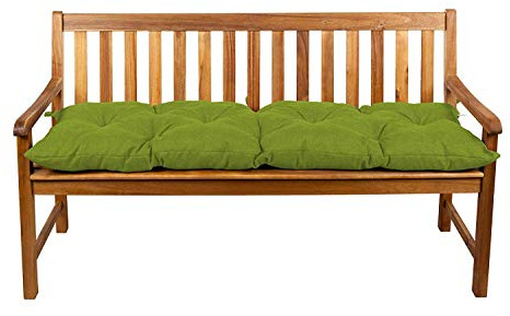 Gutekissen® Bankauflage Stuhlkissen Hollywoodschaukel Garten LS (150x50, Limette)
