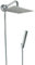 Set doccia con deviatore, braccio doccia cm 30