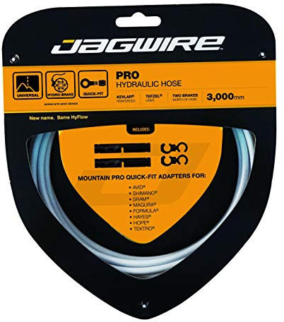 Jagwire Pro Kabel und Ummantelungen, Erwachsene, Unisex, Weiß, Einheitsgröße