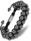 MagnetRX® Hämatit Magnetarmband - Magnetische Hämatit Armbänder mit Perlen (Double Strength 8mm)