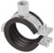 10 Stück - Gelenk-Rohrschelle/Halter/Befestigung •12mm-114mm/ ¼“-4“ •Schallschutzeinlage Größe 20-23 mm x M8/M10