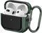SURPHY Armor Custodia Cover compatibile con Airpods 3(2021), Full-Body Rugged Progettato Antiurto Case con Moschettone per Airpods 3[LED Anteriore Visibile] (Verde Scuro)