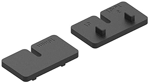 1 Paar Gummis zu Glasklemme 45x45x27 mm für 10 mm Glas ESG