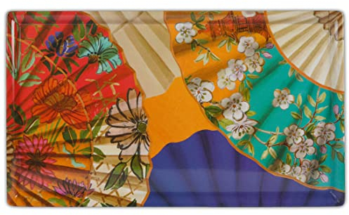 Baci Milano Piatto in melammina Linea Ventagli (43 x 25 cm)