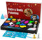Kinderschminke Set, 17 Faben Halloween Gesichts- und Körperfarben auf Wasserbasis, Bodypainting Mädchen Face Paint Fasching