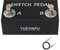 Yueyinpu Dual Switch Pedal für Gitarre Effektpedal mit TRS Kabel (Unlatch Dual Switch)