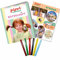 Firlefantastisch Der Partyshop Pippi Langstrumpf Mitgebselset Rätselheft + Sticker + Buntstifte // Kindergeburtstag * Pippi Langstrumpf * Mitgebsel // Pippi Langstrumpf Party Mitgebsel