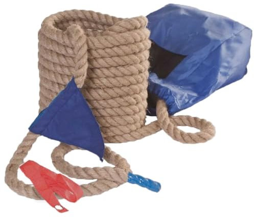 MISTER GADGET, MG3430, Jeu du Tir à La Corde 3M, Corde Robuste en matériaux de Haute qualité, Fanions colorés pour délimiter la Ligne d'arrivée, Facile à Installer et à Utiliser pour Tous Les âges