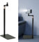 Universal Projector Stand, Hide Against Wall Mount Projector Floor Stand 70‑120CM Height Adjustable Projector Mount with Thickened Base, for Camera Gimbal Mobile Phone