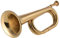 Bugle Call Trompete B Flat Horn Call Trompete Messing Kavallerie Horn Mit Mundstück Für Kavallerie Militärorchester Blechblasinstrument Bugle