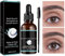 Rizinusöl für Wimpern, Wimpernstärkungsessenz, kaltgepresstes Bio-Rizinusöl, nährendes und natürliches Rizinusöl mit Mascara-Tube, für lange und dicke Wimpern und Augenbrauen Soydan