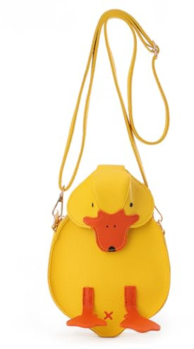 Jywmsc Neue Einzigartige Tier Form Design Cross Body Taschen für Damen/Girs Duck Clutch Geldbörsen Novel Schulter Messenger Bag