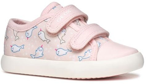 Geox Bébé Fille B GISLI Girl B Basket, Light Pink, 20 EU
