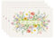 Bonhause Frühling Blumen Blätter Tischsets 4er Set, Gartenblumen Sonnenblumen Lavendel Platzsets Waschbar Platzdeckchen für Küche Tisch Dekoration Drinnen Urlaub Party Dekor 30x45cm