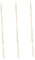 SUPVOX 3 Pièces Panier Suspendu Pot de Fleurs jardinière Suspendue d'intérieur Panier à Suspendre Jardiniere Plastique Porte Plante Interieur céintres Cintre Suspendu tissé Beige