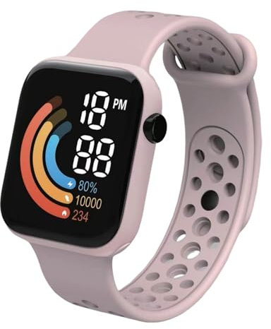 Kinderuhr Digital, Outdoor Sportuhr, 3ATM/30M wasserdichte Kinder Uhr mit LED Licht, Mode Digitaluhr, Kinder Geschenk, Armbanduhr für Jungen und Mädchen im Alter von 3–12 Jahren