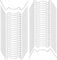 RONGZUBAT 100pcs Greenhouse Glass Clips W Clips for Greenhouse Glass Panes,Stainless Steel Greenhouse W Clips,W Spring Clips Green-House Glazing Clips Window Clips for Greenhouse