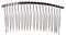 Schicke Metall-Haarspange, seitliche Haarspange, Brautschmuck, Hochzeit, Schleier, Kämme, Metall-Haarspangen, Mädchen und Frauen