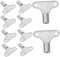 POPETPOP 10pcs Radiator Air Vent Key Valve Wrench for Bleeding Radiators Compatible with Various Models Tool for Enhanced Heater Efficiency