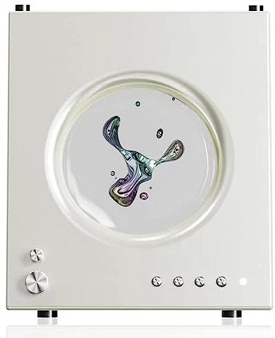 Altavoz magnético fluido, sistema de audio de cine en casa con sonido envolvente de 360° para TV, computadora y decoración de oficina, ferrofluido bailando con ritmo musical